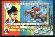 Equatorial Guinea 1972 Munich Olympics (H G Winkler) perf m/sheet fine cto used, Mi BL 13