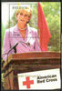 Abkhazia 1999 Princess Diana perf souvenir sheet #3 (Diana giving speech for Red Cross) unmounted mint