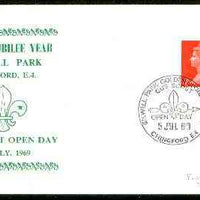 Great Britain 1969 Commemorative cover for Gilwell Park Golden Jubilee with special 'Cub Scout Open Day' cancel