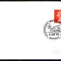 Great Britain 1969 Plain cover with special illustrated Chingford Int Training Centre 'Reunion' cancel