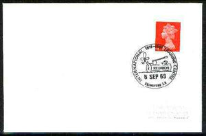 Great Britain 1969 Plain cover with special illustrated Chingford Int Training Centre 'Reunion' cancel