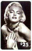 Telephone Card - Marilyn Monroe $25 phone card (B & W ) by LDC (France) limited edition of just 1,000