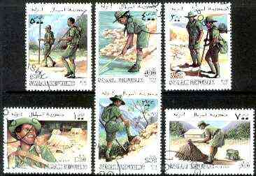 Somalia 1999 Scouts complete set of 6 values fine cto used*