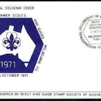 Australia 1971 9th Assembly of Former Scouts & Guides commemorative cover with special General Assembly cancel