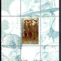 Angola 1999 Countdown to the Millennium #02 (1910-1919) perf souvenir sheet (Girl Guides & Scouting) unmounted mint