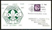 Great Britain 1967 Commemorative cover for Southsea Scout Week with special illustrated cancel