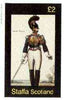 Staffa 1982 French Revolution Costumes #03 imperf deluxe sheet (£2 value, Garde Royale) unmounted mint