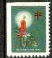 Cinderella - Germany 1952 Christmas TB seal unmounted mint showing a Candle