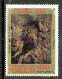 Niger Republic 1982 Virgin & Child by Rubens 400f from Christmas set unmounted mint, SG 925*