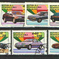 Madagascar 1993 Cars perf set of 7 cto used SG 947-53*