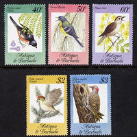 Antigua 1984 Songbirds set of 5 unmounted mint, SG 869-73