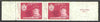 Davaar Island 1973 Scouts Stamp Exhibition opt on Japan Scout Jamboree perf set of 2 (5p & 15p claret) unmounted mint