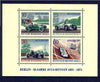 Germany - West Berlin 1971 Anvus Motor Racing Track m/sheet unmounted mint, SG MS B395