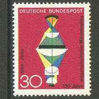 Germany - West 1968 Scientific Microscope from Anniversaries set unmounted mint, SG 1453*