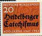 Germany - West 1963 Heidelberg Catechism 400th Anniversary unmounted mint SG 1310*