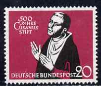 Germany - West 1958 500th Anniversary of Hospice of St Nicholas unmounted mint SG 1218*