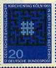 Germany - West 1965 Evangelical Church Day & Synod unmounted mint SG 1401*