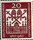 Germany - West 1960 Millenary of Bishops (Cathedral) unmounted mint SG 1250