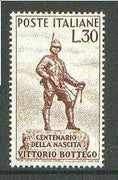 Italy 1960 Birth Centenary of Bottego (explorer) unmounted mint SG 1029*