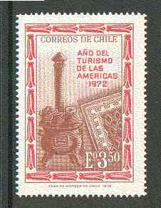 Chile 1972 Stove & Rug 3E50 from Tourism Year set unmounted mint SG 704*