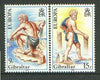 Gibraltar 1981 Europa Folklore (Hercules) set of 2 unmounted mint SG 444-45*