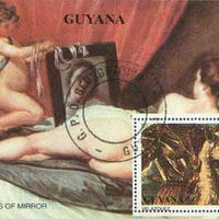 Guyana 1990 Velazquez perf m/sheet (Venus of Mirror) cto used