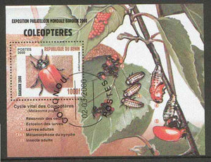 Benin 2000 Insects (Bangkok 2000 Stamp Exhibition) perf m/sheet fine cto used