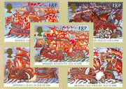 Great Britain 1988 Spanish Armada 400th Anniversary set of 5 PHQ cards unused and pristine