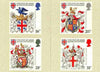 Great Britain 1984 College of Arms 500th Anniversary set of 4 PHQ cards unused and pristine