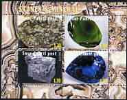 Estonia (Suur-Pakrti) 2000 Stones & Minerals #03 sheetlet containing set of 4 values unmounted mint