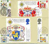 Great Britain 1987 Revival of the Order of the Thistle set of 4 PHQ cards with appropriate stamps each very fine used with first day cancels