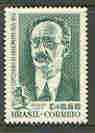 Brazil 1955 Birth Centenary of Lutz (Public Health Pioneer) unmounted mint SG 934*