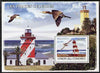 Comoro Islands 2009 Lighthouses & Birds perf s/sheet unmounted mint, Michel BL451