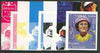 Somaliland 2000 Bube Didrikso Zakarios (From Women Golfers sheetlet) the set of 5 imperf progressive proofs comprising the four individual colours plus all 4-colour composite