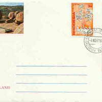 Rhodesia 1968 Anniversary of Matabeleland set of 3 on illustrated cover with first day cancel, SG 427-29