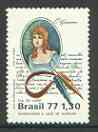 Brazil 1977 Book Day unmounted mint, SG 1685