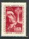 Brazil 1955 St Pascoal 2cr70 (from Eucharistic Congress) unmounted mint, SG 930*