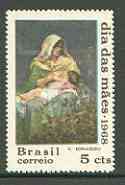 Brazil 1968 Mothers' Day without gum (as issued) SG 1214*