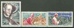 Dahomey 1966 Pope Paul's Visit to UN set of 3, unmounted mint, SG 254-56