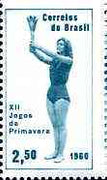 Brazil 1960 12th Spring Games (Woman Athelete) unmounted mint SG 1039