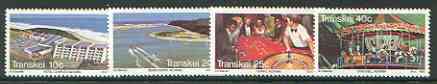 Transkei 1983 Wildcoast Holidays set of 4 unmounted mint, SG 121-24