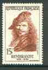 France 1957 Rembrandt 15f (from Famous Men set) unmounted mint SG 1360*