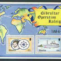 Gibraltar 1988 Operation Raleigh m/sheet unmounted mint, SG MS 603