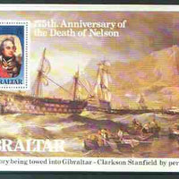 Gibraltar 1980 175th Death Anniversary of Nelson m/sheet unmounted mint, SG MS 441