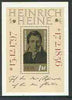 Germany - East 1972 Birth Anniversary of Heinrich Heine (poet) m/sheet unmounted mint, SG MS E1531