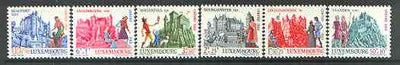 Luxembourg 1969 National Welfare Fund (Castles) set of 6 unmounted mint, SG 846-51*