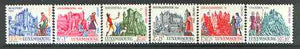 Luxembourg 1969 National Welfare Fund (Castles) set of 6 unmounted mint, SG 846-51*