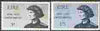 Ireland 1968 Countess Markievicz (patriot) set of 2 unmounted mint, SG 243-44*