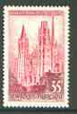 France 1957 Tourist Publicity - Rouen Cathedral 35f unmounted mint SG 1354