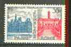 France 1958 Paris-Rome Friendship unmounted mint, SG 1399*